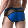 LEADER Slip en mesh LOADED Noir-Bleu